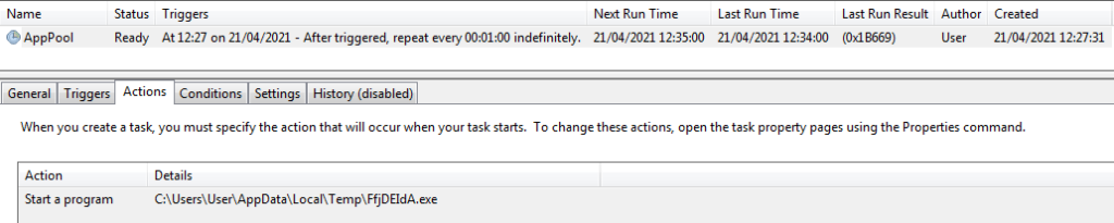 Loader persistence