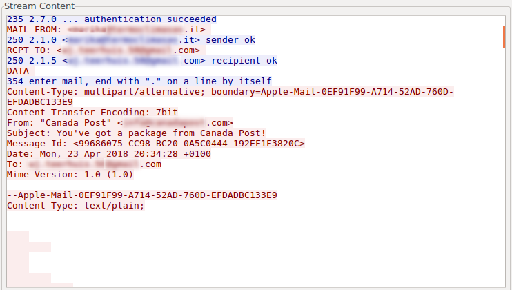mailer component sending spam