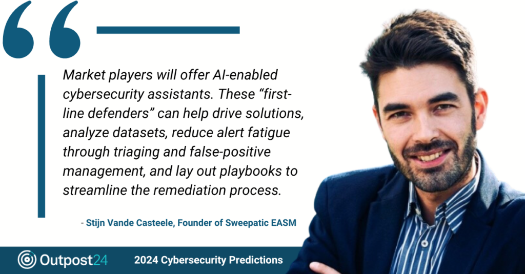Stijn Vande Casteele Quote on Predications