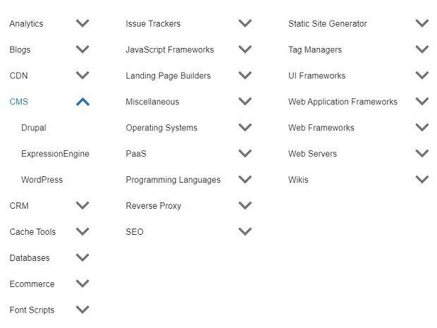 Screenshot of assets in Sweepatic platform
